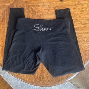Victoria's Secret Black Leggings